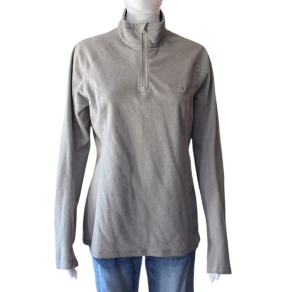 The North Face TKA 100 Glacier 1/4 Zip Fleece Pullover Shirt